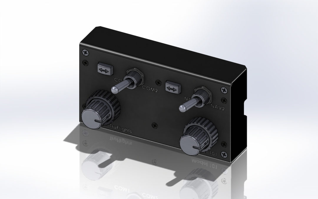 Compact Input Control DUAL NAV/COM – Model 101